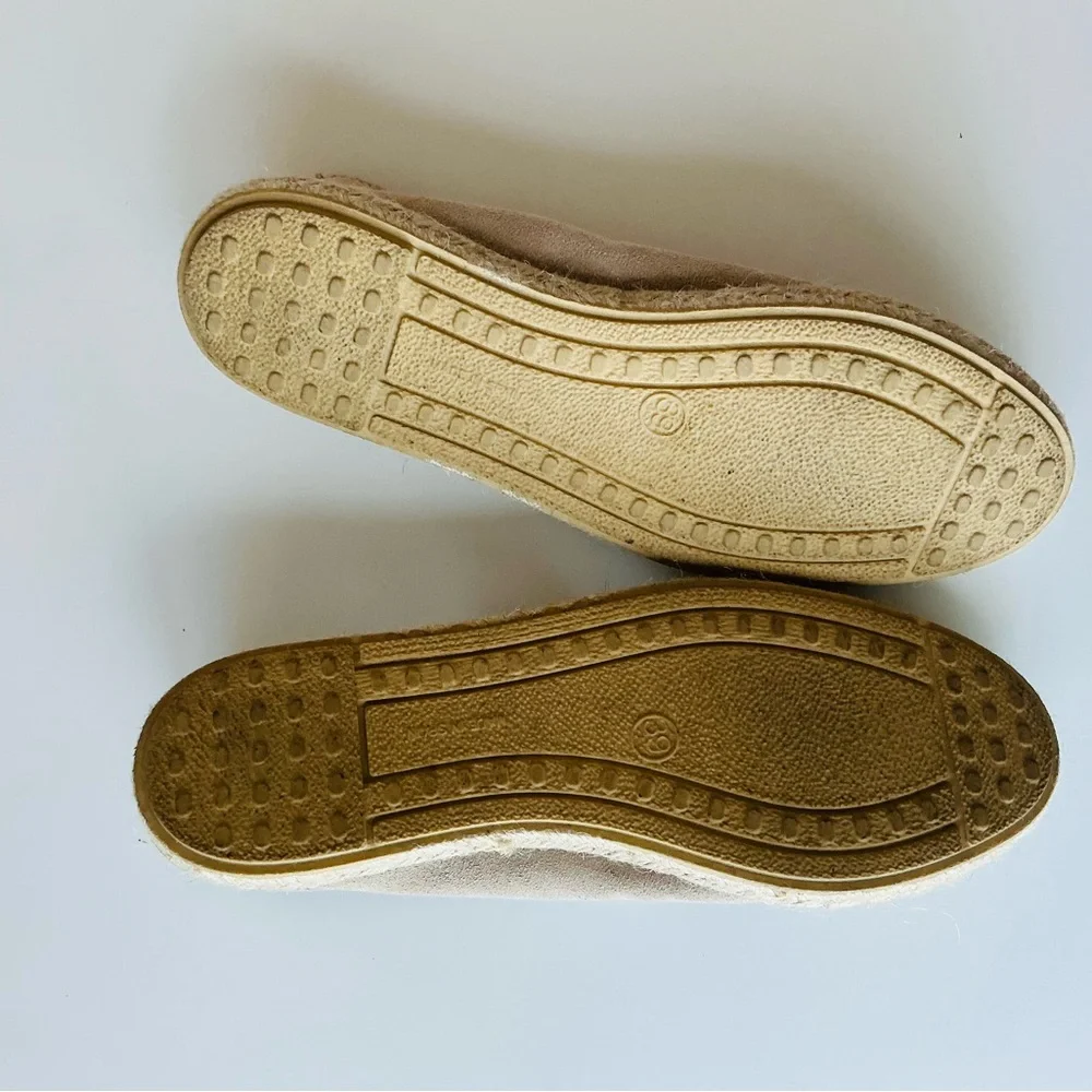 Women’s Beige Espadrille Mary Jane Flats